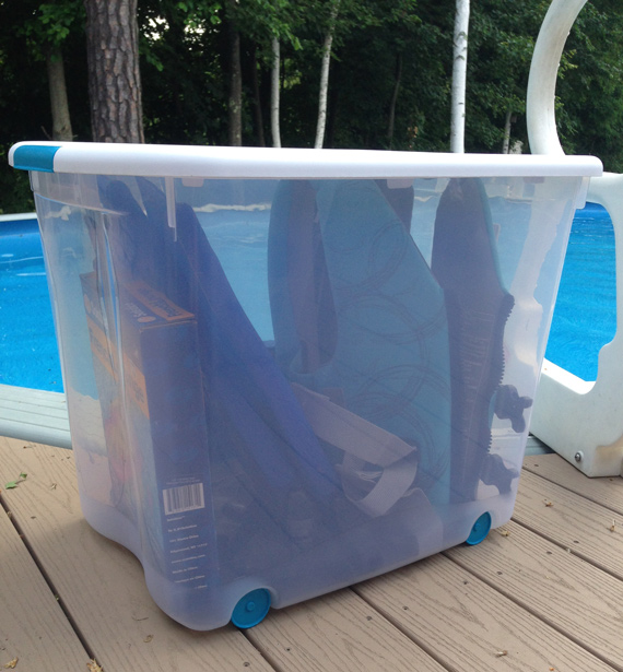 Sterilite pool safety storage Sterilite pool safety storage
