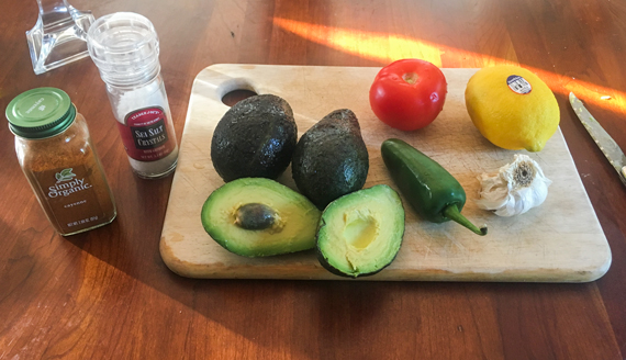 Guacamole-Ingredients